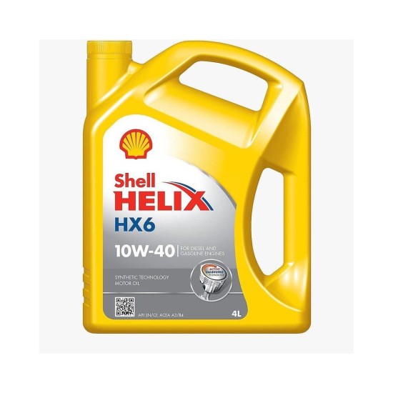 Shell Helix HX6 10W40 4 Litre Motor Yağı